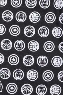 Men's Marvel 1939 Pocket Character Cotton Long Pyjamas -pajamas shop 12E