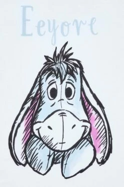 Women's Disney Eeyore Long Cotton Pyjamas W21 -pajamas shop 15D