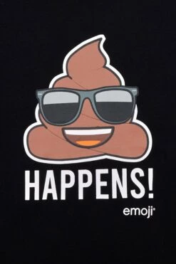 Men's Novelty Emoji Happens Character Long Pyjamas -pajamas shop 21D 6bd46e40 ee86 480e 9452 c55e57f7fc67