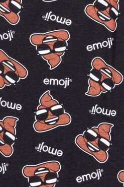 Men's Novelty Emoji Happens Character Long Pyjamas -pajamas shop 21E