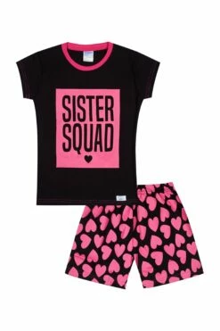 Girls Sister Squad Short Pyjamas -pajamas shop 28C