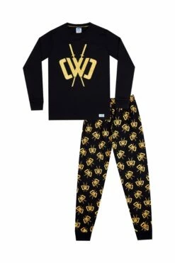 Chad Wild Clay CWC Youtuber Gold Long Pyjamas
