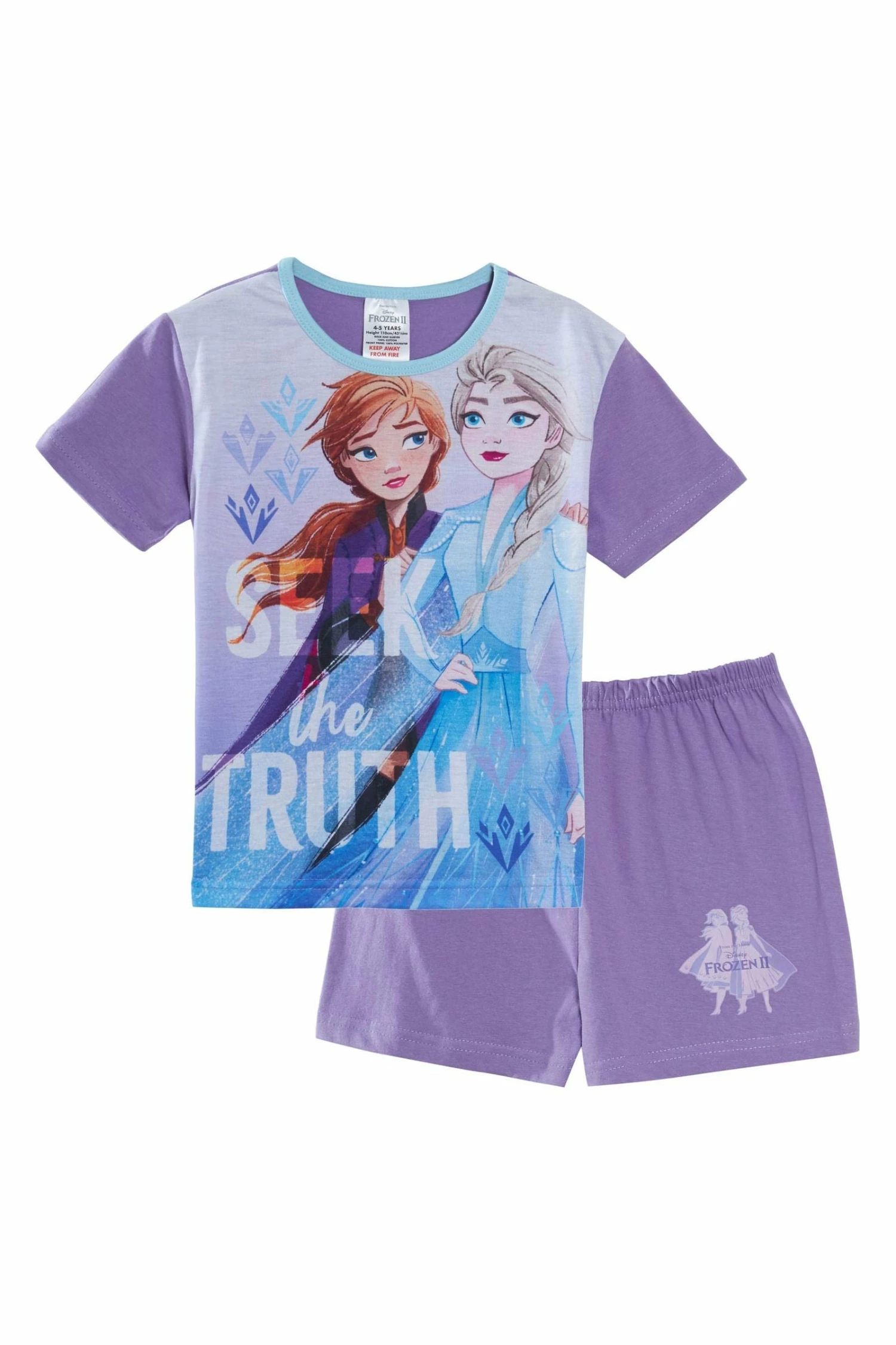 Disney Frozen Seek The Truth Short Pyjamas 3 Disney Frozen Seek The Truth Short Pyjamas