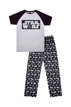 Men's Star Wars Cotton Long Pyjamas W21 -pajamas shop 8C