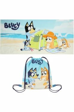 Official Bluey Fold Away Towel Bag