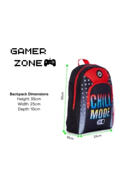 Chill Mode On Gaming School Bag, Kids Boys Gamer Backpack -pajamas shop Chillmode2