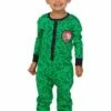 Boys George Pig Dinosaur Green Onesie Sleepsuit 1 Boys George Pig Dinosaur Green Onesie Sleepsuit -pajamas shop GeorgePigSleepsuitGreen