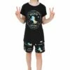 Girls 'Believe In Unicorns' Short Pyjamas -pajamas shop IMG 0188