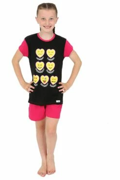 Girls 7 Days Of The Week Short Pyjamas