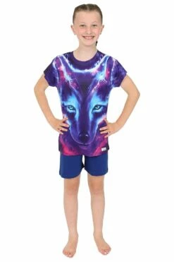 3D Style WolfShort Pyjamas