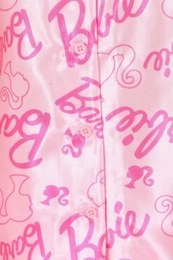 Girls Barbie Short Satin Silk Pyjama Set -pajamas shop IMG 0491