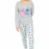Women's Disney Lilo And Stitch And Angel Cotton Long Pyjama Set -pajamas shop IMG 0530
