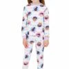 Girls Disney Encanto Mirabel, Isabela And Luisa White Long Pyjamas