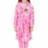 Girls Disney Encanto Mirabel Pink Fleece Dressing Gown -pajamas shop IMG 1552