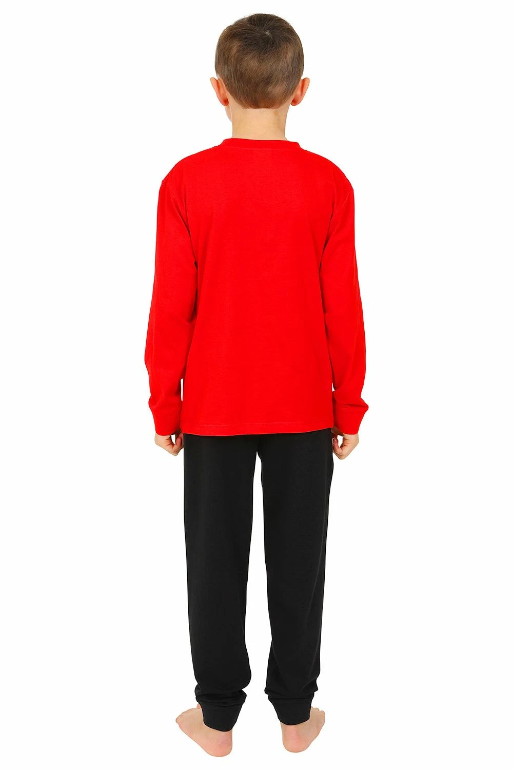 Boys Liverpool F.C Red Black LFC Cotton Long Pyjamas 6 Boys Liverpool F.C Red Black LFC Cotton Long Pyjamas - Image 4