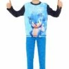 Boys Sonic The Hedgehog 2 Fast Fast Blue Long Pyjamas 2 Boys Sonic The Hedgehog 2 Fast Fast Blue Long Pyjamas -pajamas shop IMG 1838