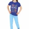 Girls Harry Potter Hedwig Hogwarts BlueLong Pyjamas W21 1 Girls Harry Potter Hedwig Hogwarts BlueLong Pyjamas W21 -pajamas shop IMG 2137