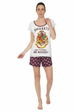 Women's Harry Potter Hogwarts Short Pyjamas