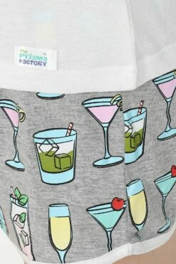 Women's Cheeky May Contain Alcohol Short Pyjamas -pajamas shop IMG 4298