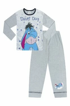 Disney Eeyore Duvet Day Girls Long Pyjamas