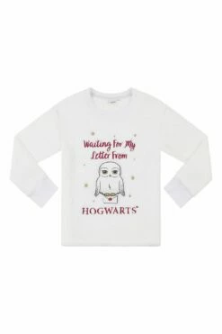 Girls Harry Potter Hedwig Hogwarts Warm Fleece Long Pyjamas 12 Girls Harry Potter Hedwig Hogwarts Warm Fleece Long Pyjamas -pajamas shop IMG 4520