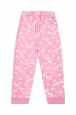 Barbie Girls Luxury Fleece Long Pyjama Set 3 To 9 Years -pajamas shop IMG 4526