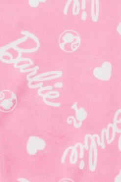 Barbie Girls Luxury Fleece Long Pyjama Set 3 To 9 Years -pajamas shop IMG 4527