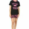 Girls 'Born To Ride' Short Pyjamas -pajamas shop IMG 9532