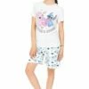 Girls Disney Lilo And Stitch And Angel Short Pyjamas 2 Girls Disney Lilo And Stitch And Angel Short Pyjamas -pajamas shop IMG 9553