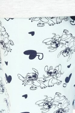 Girls Disney Lilo And Stitch And Angel Short Pyjamas 15 Girls Disney Lilo And Stitch And Angel Short Pyjamas -pajamas shop IMG 9559