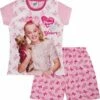Girl's Official JoJo Siwa 'From My Heart To Yours' Pyjamas Short -pajamas shop Jojo Frommyhearttoyours Short