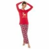 Women's Merry And Bright Long Pyjama Set -pajamas shop LN1441