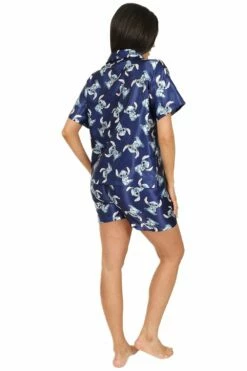 Women's Disney Lilo And Stitch Short Satin Silk Pyjama Set 10 Women's Disney Lilo And Stitch Short Satin Silk Pyjama Set -pajamas shop PJF Joanna231114 70