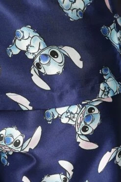 Women's Disney Lilo And Stitch Short Satin Silk Pyjama Set 15 Women's Disney Lilo And Stitch Short Satin Silk Pyjama Set -pajamas shop PJF Joanna231114 72