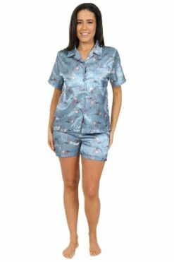 Women's Disney Eeyore Short Satin Silk Pyjama Set