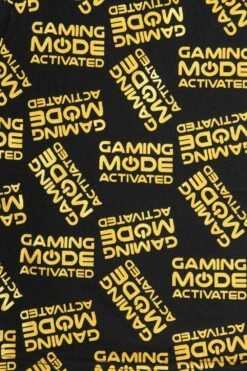 Gaming Mode Gold ActivatedShort Pyjamas -pajamas shop PJF200512 25
