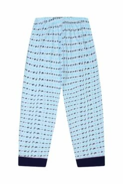 Women's Friends Central Perk Blue Long Pyjamas -pajamas shop PJF201007 13