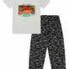 Women's Friends Central Perk Pyjamas Black White Long Pyjamas 1 Women's Friends Central Perk Pyjamas Black White Long Pyjamas -pajamas shop PJF201019 24 0b11eddd cf25 411d ab9e e398953f78e2