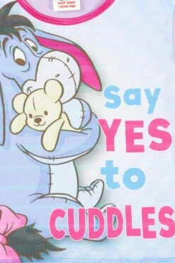 Eeyore 'Say Yes To Cuddles' Toddler Long Pyjamas -pajamas shop PJF210706 10