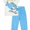 Women's Disney Aladdin Genie 'You Have Three Wishes' Long Pyjamas 2 Women's Disney Aladdin Genie 'You Have Three Wishes' Long Pyjamas -pajamas shop PJF210706 72 SET