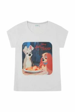 Women's Disney Lady And The Tramp Heart Long Pyjamas -pajamas shop PJF211011 31