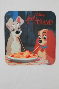 Women's Disney Lady And The Tramp Heart Long Pyjamas -pajamas shop PJF211011 32