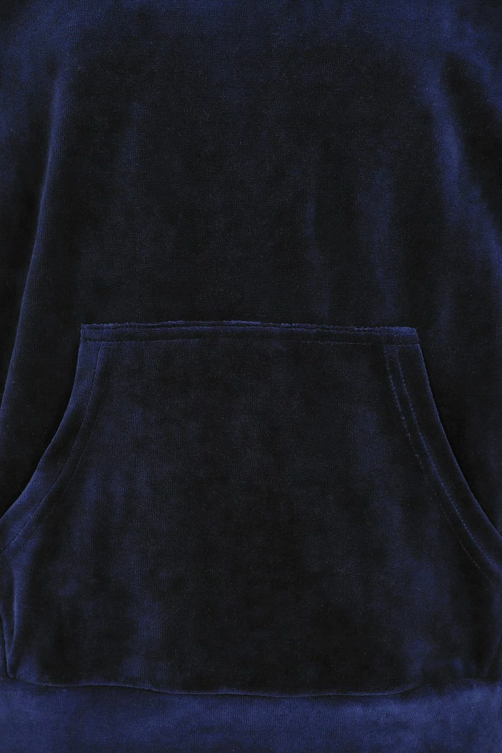 Girls Navy Velour Hooded Lounge Set Tracksuit 7 Girls Navy Velour Hooded Lounge Set Tracksuit - Image 5