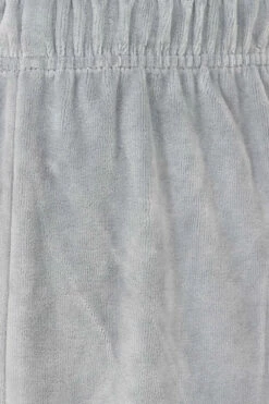 Girls Grey Velour Hooded Lounge Set Tracksuit -pajamas shop PJF220209 24