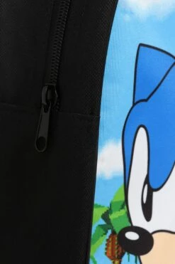 Official Sonic The Hedgehog Retro Kids Backpack Rucksack School Bag -pajamas shop PJF220615Bags 11