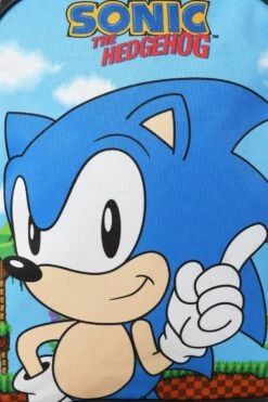 Official Sonic The Hedgehog Retro Kids Backpack Rucksack School Bag -pajamas shop PJF220615Bags 9