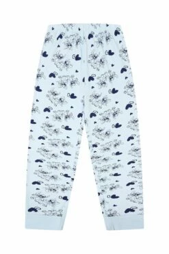 Women's Disney Lilo And Stitch And Angel Cotton Long Pyjama Set -pajamas shop PJF220712 29