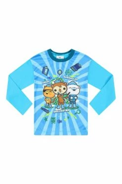 Boys Octonauts Kwazii Barnacles Shellington Long Pyjamas -pajamas shop PJF220712 7