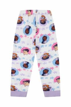 Girls Disney Encanto Mirabel, Isabela And Luisa White Long Pyjamas -pajamas shop PJF220809 34