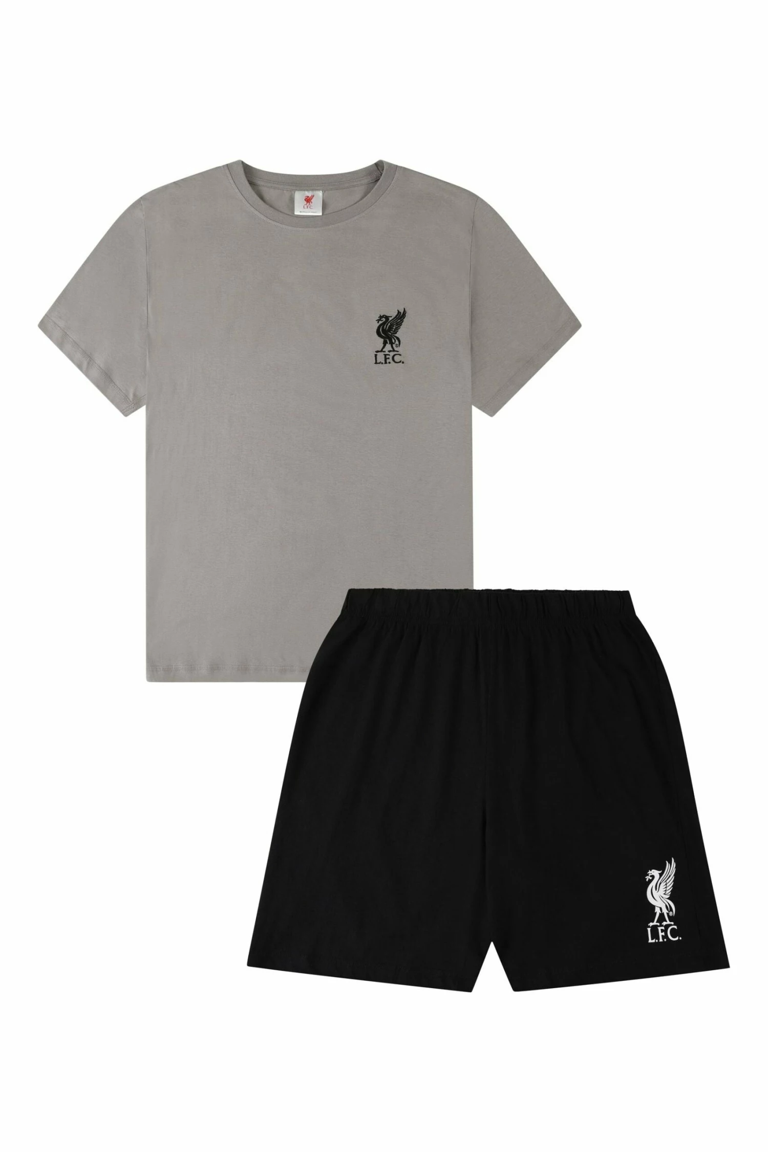 Mens Liverpool F.C Grey Short Pyjamas 5 Mens Liverpool F.C Grey Short Pyjamas - Image 3